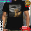 Cat Selfie With Alien T-Shirt