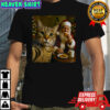 Cat Selfie with Santa Claus Eating Christmas T-Shirt