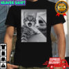 Cat Selfie With Shark T-Shirt