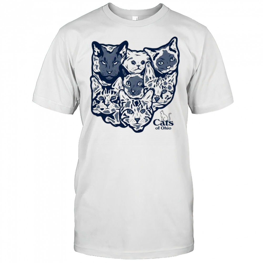 Cats Of Ohio Light Blue Shirt