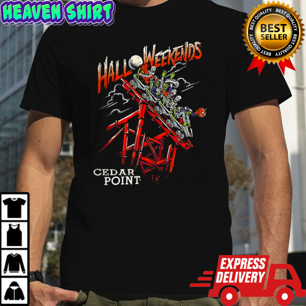 Cedar Point Sirens Halloweekends Coaster shirt