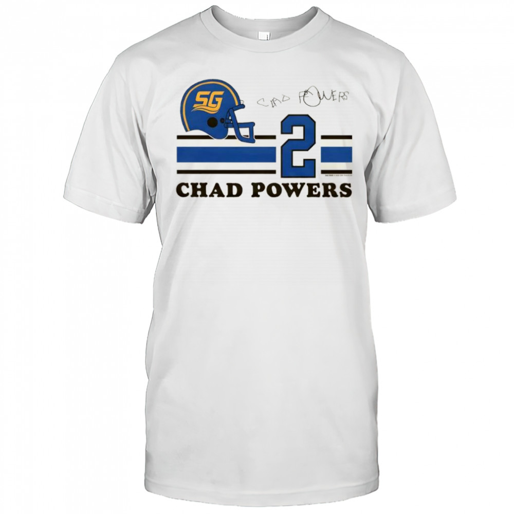 Chad Powers Signature Football Shirt