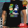 Charlie Brown and Snoopy x Baylor Bears and Dallas Cowboys shirt