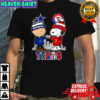 Charlie Brown and Snoopy x Dallas Cowboys and Texas Rangers shirt