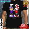 Charlie Brown and Snoopy x Kansas State Wildcats and Kansas City Chiefs shirt