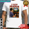 Charlie Brown I luv Peanus shirt