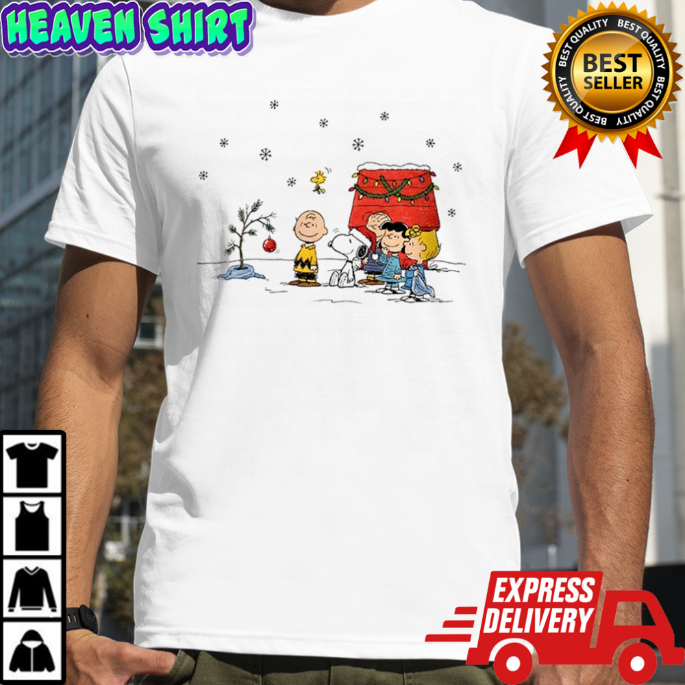Charlie Snoopy and Friend Peanuts Christmas Festive Cartoon shirt