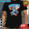 Charlotte Hornets mascot skeleton burning player NBA shirt