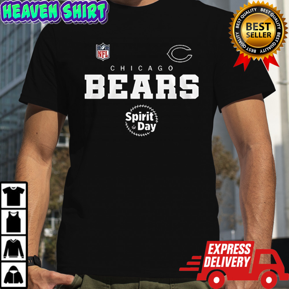 Chicago Bears stand against bullying Spirit day shirt