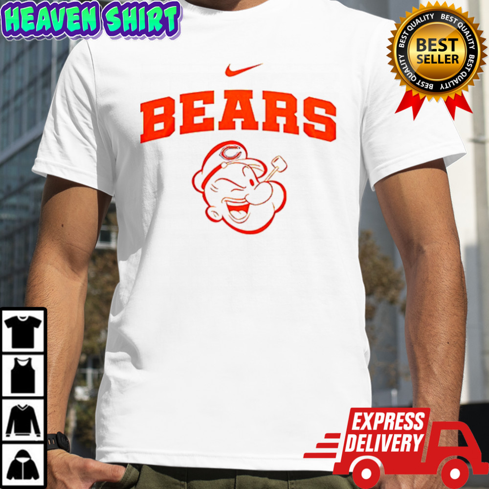 Chicago Bears x Popeye I yam what I yam an’ that’s all I yam shirt