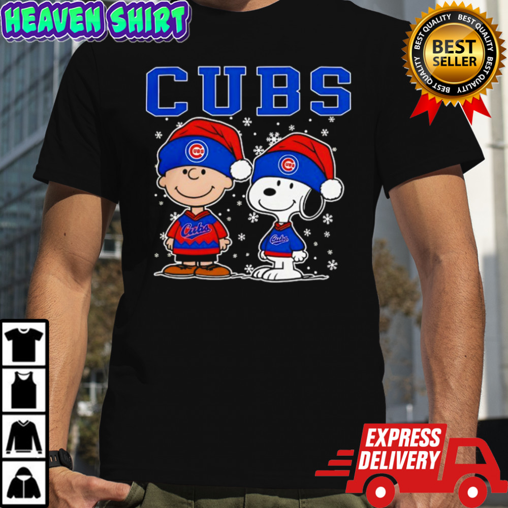 Chicago Cubs Holiday Snoopy Charlie Brown Christmas shirt