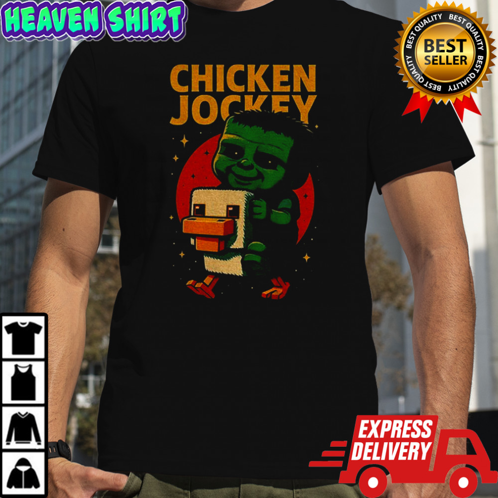 Chicken Jockey viral video game shirt
