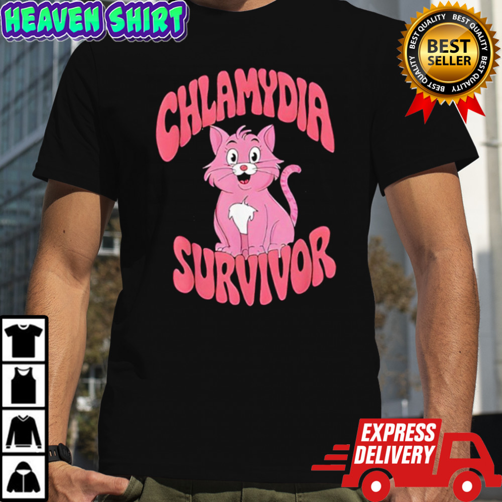Chlamydia Survivor Cat Shirt