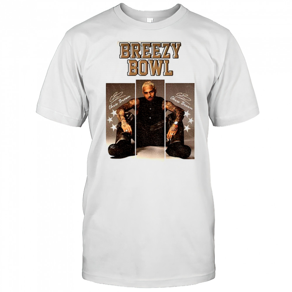 Chris Brown 2025 Breezy Bowl XX graphic shirt