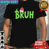 Christmas Bruh Santa Hat shirt