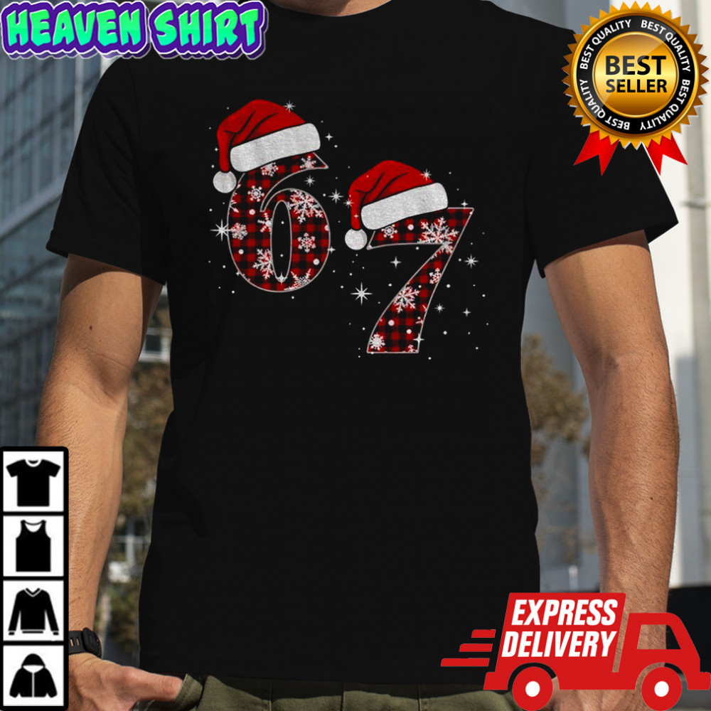 Christmas Six Seven Meme shirt