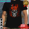 Cincinatti Bengals NFL Skull American Flag Football Lover T-Shirt