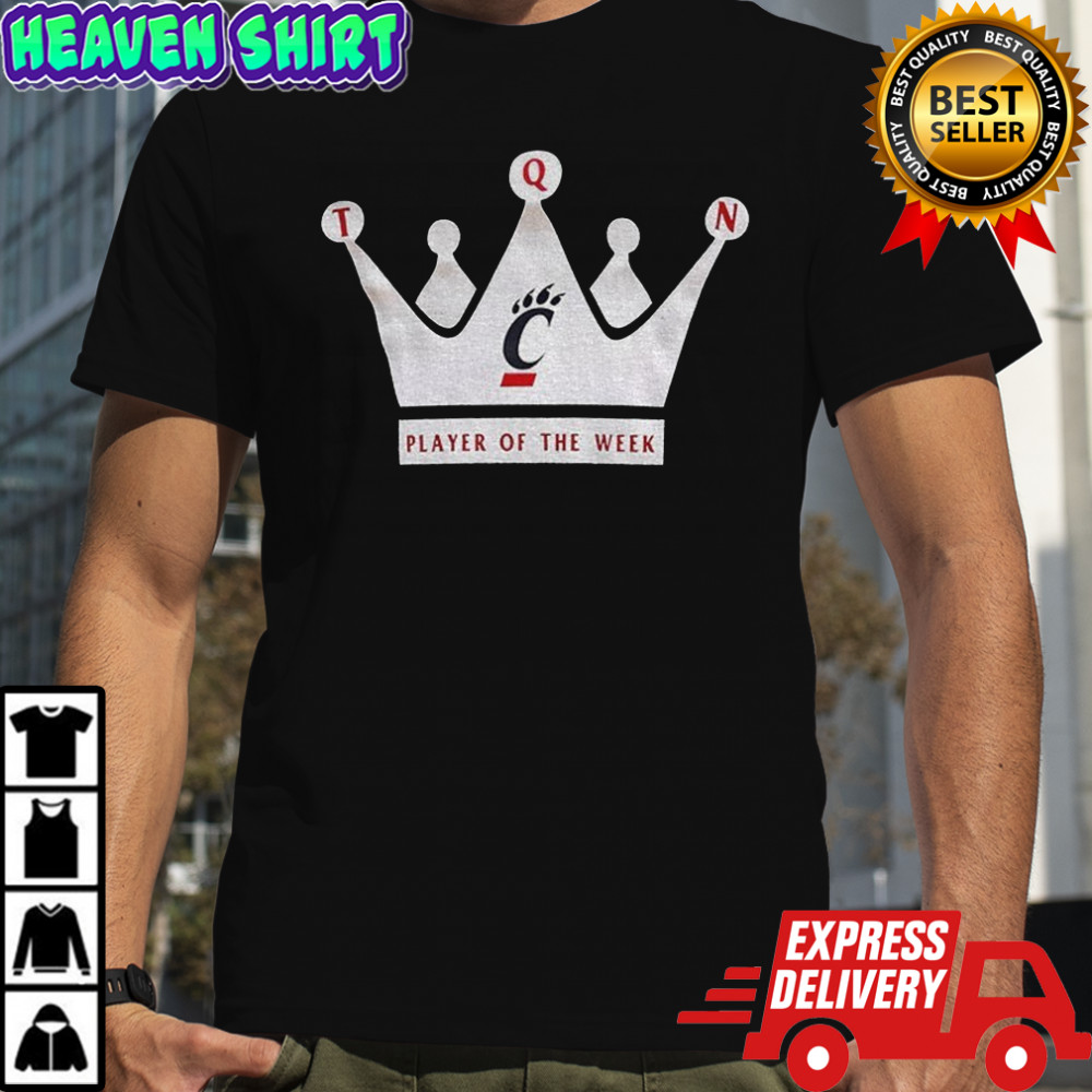Cincinnati Bearcats Crown Player Of The Week Football shirt