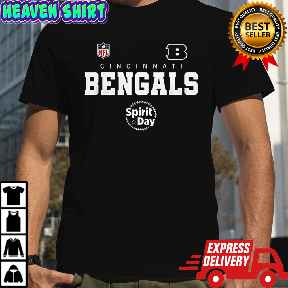 Cincinnati Bengals stand against bullying Spirit day shirt