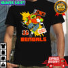 Cincinnati Bengals Teenage Mutant Ninja Turtles Michelangelo Welcome to the Jungle shirt