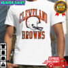 Cleveland Browns White Helmet T-Shirt