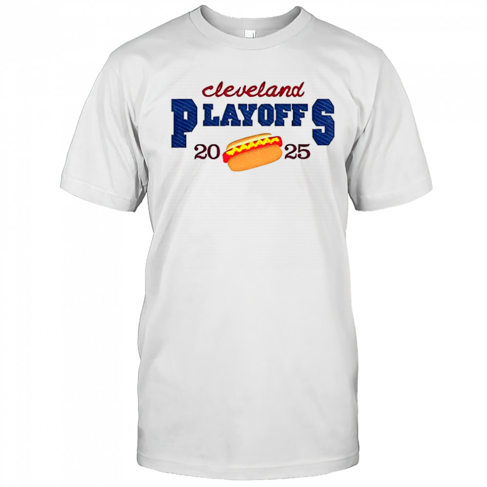 Cleveland Guardians Playoffs 2025 Hotdog MLB Baseball shirt