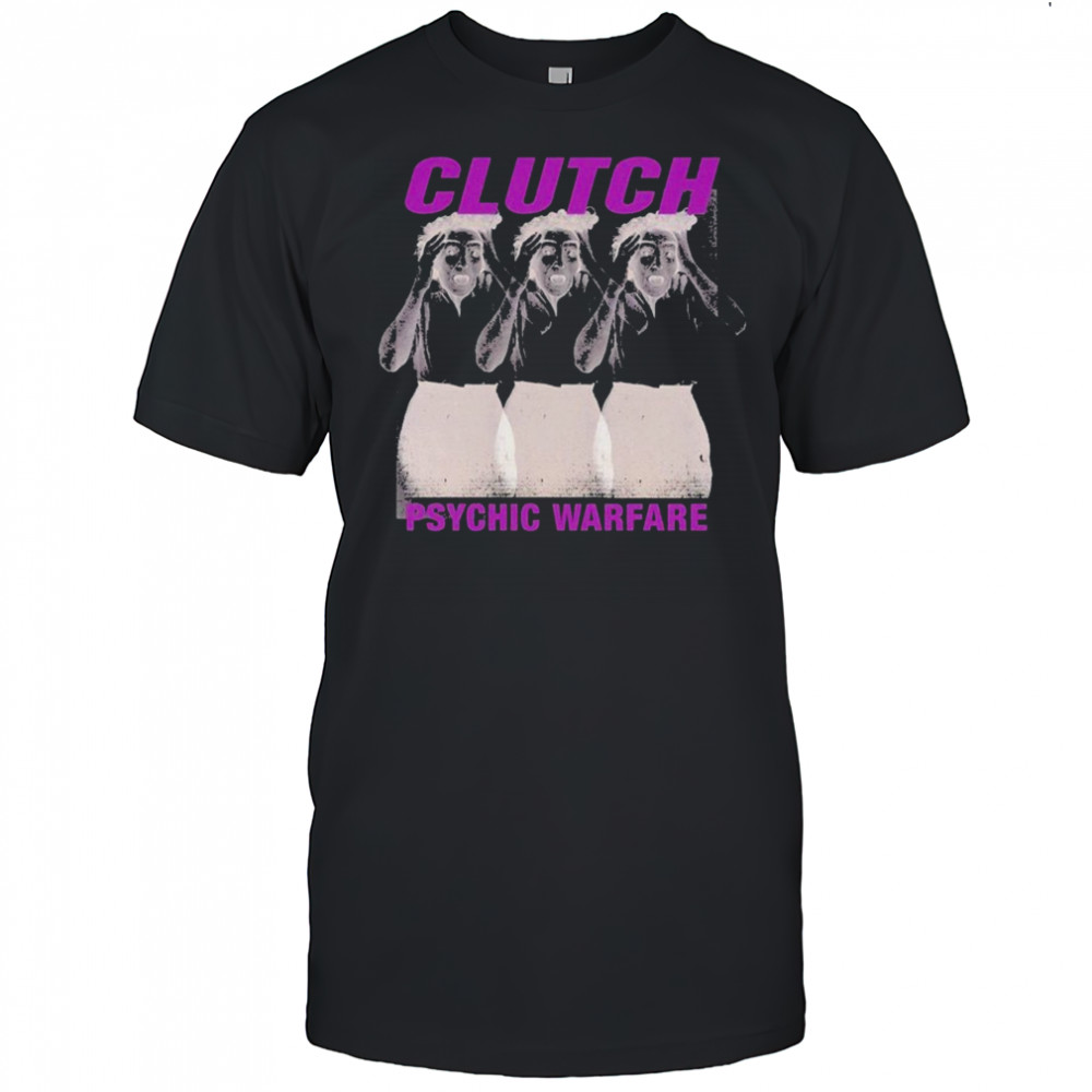 Clutch Psychic Warfare Screaming Negative T-Shirt