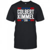 Colbert kimmel 28 retro shirt