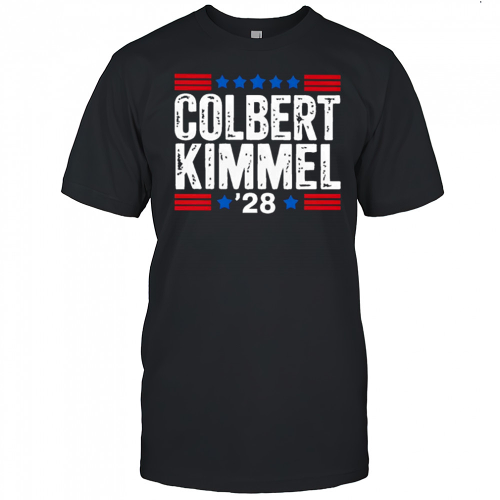 Colbert kimmel 28 retro shirt