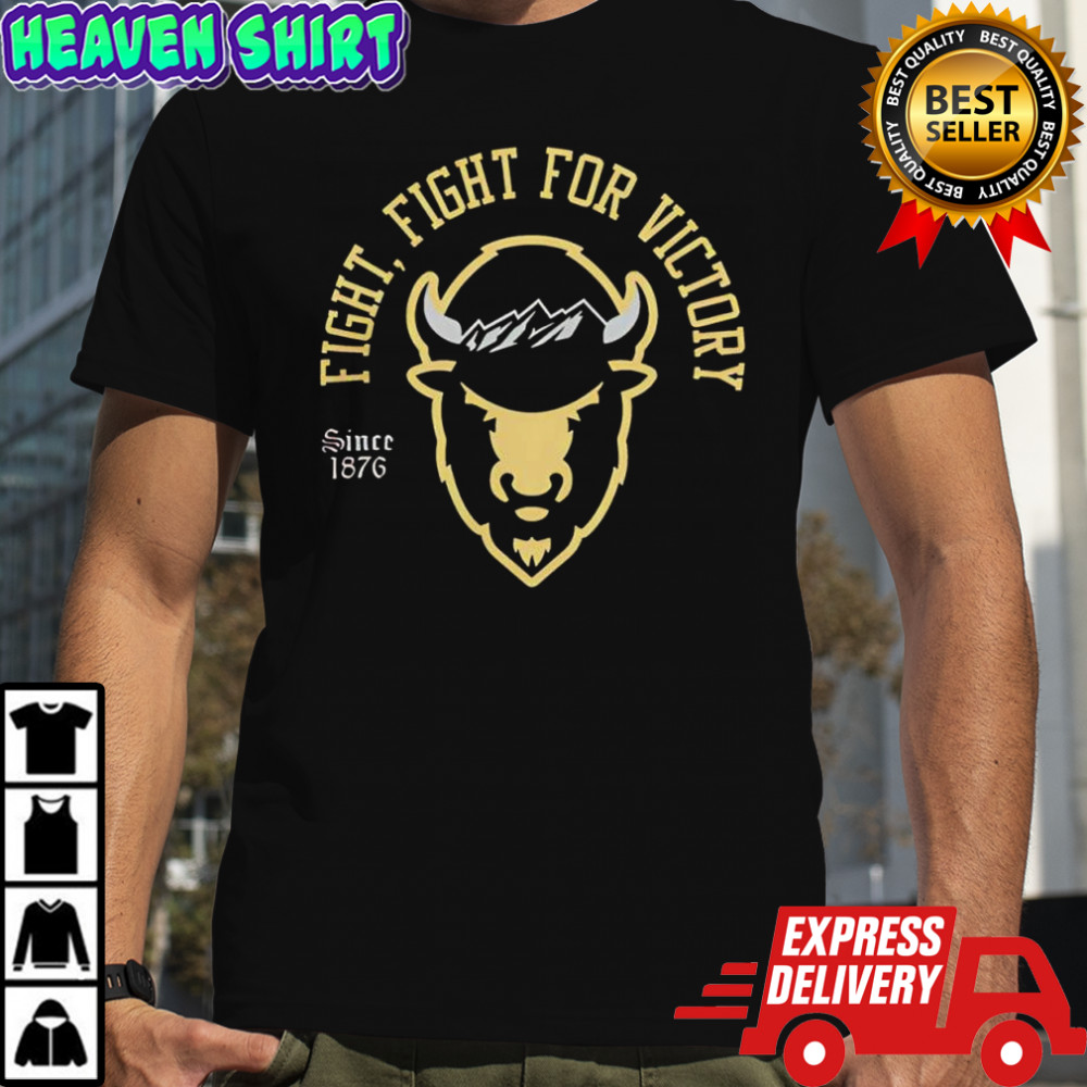 Colorado Buffs Football Fight For Victory since 1876 logo shirt