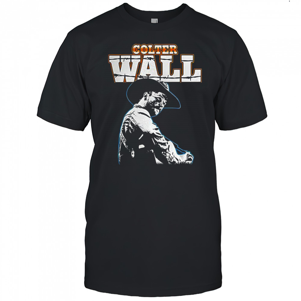 Colter Barbed Wire country folk and western music shirt