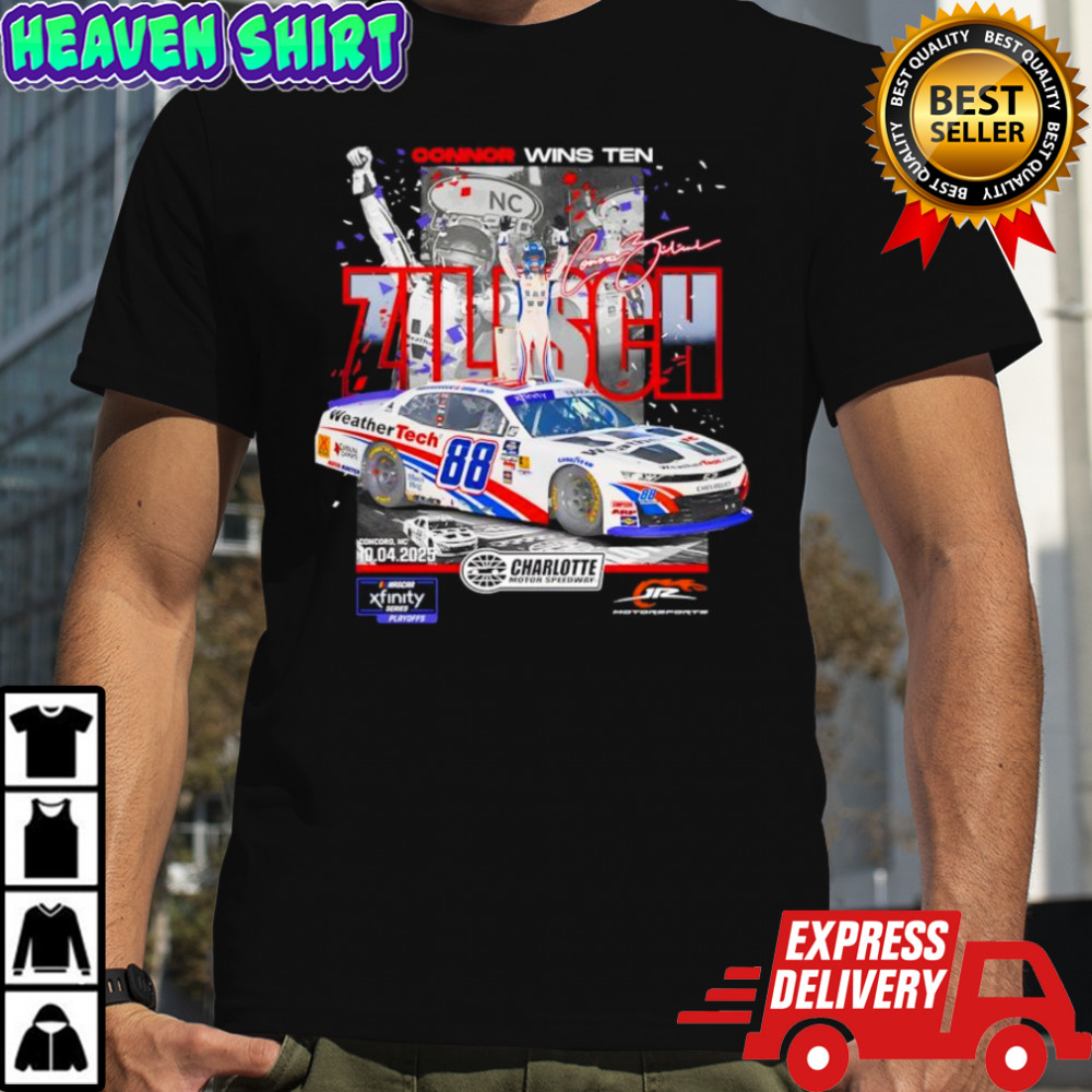 Connor Zilisch Connor Wins Ten Racing 88 Signature Shirt