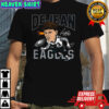 Cooper DeJean Philadelphia Eagles football caricature player graphic signature shirt