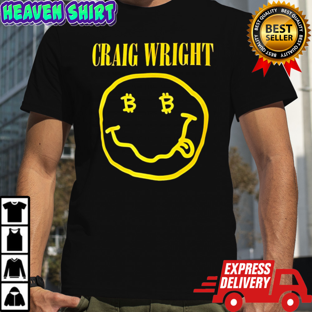 Craig wright Bitcoin logo shirt