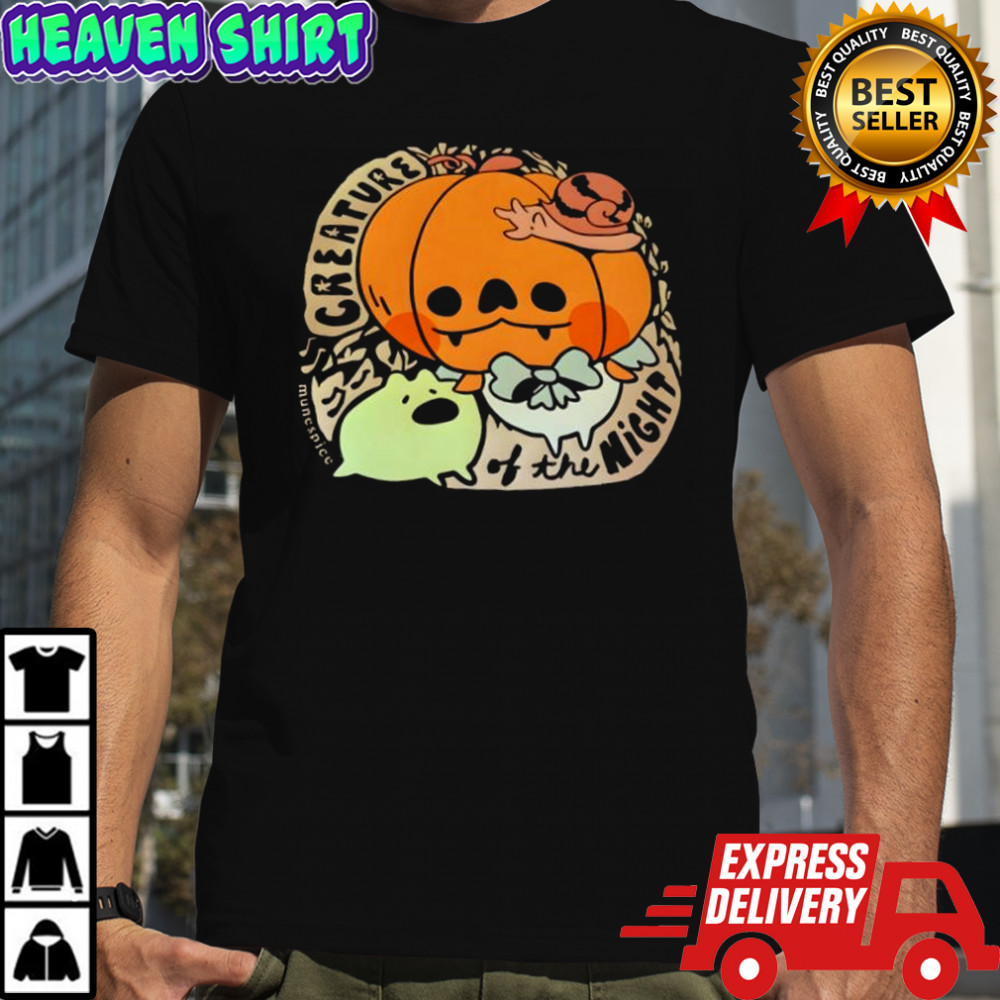 Creature of the Night pumpkin shirt