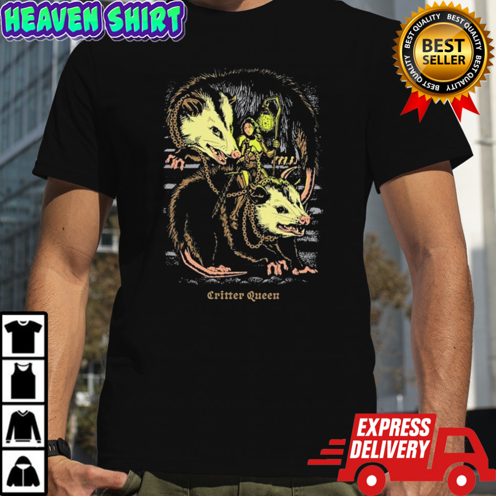 Critter Queen Opossum T-shirt