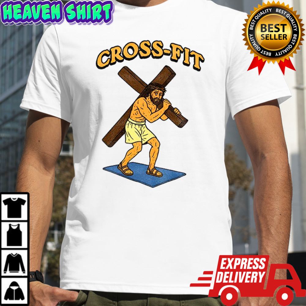 Cross-Fit Jesus Funny Christian Dank Memes shirt