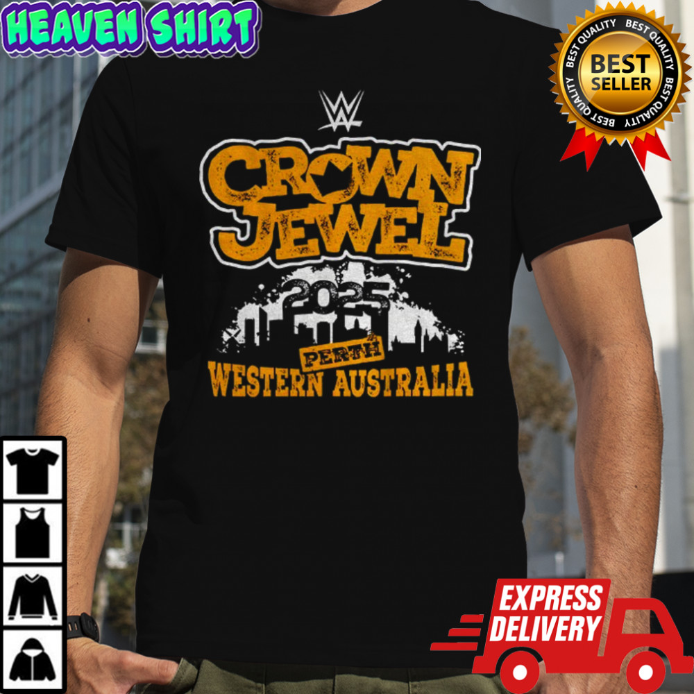 Crown Jewel WWE 2025 Perth Western Australia vintage shirt