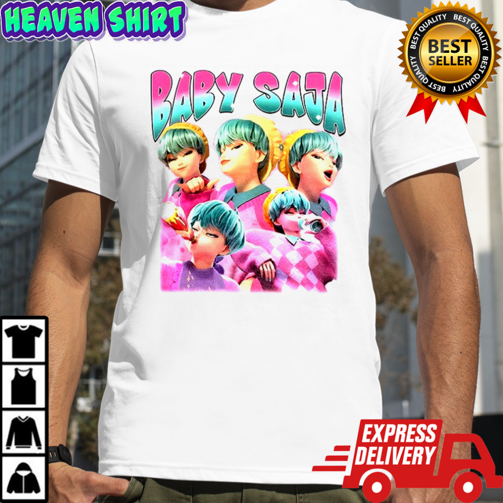 Cute Baby Saja Demon Hunters Movie graphic shirt