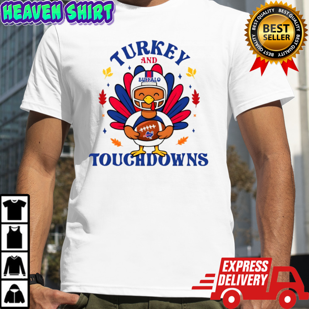 Cute Turkey Football Buffalo Bills Thanksgiving shirt