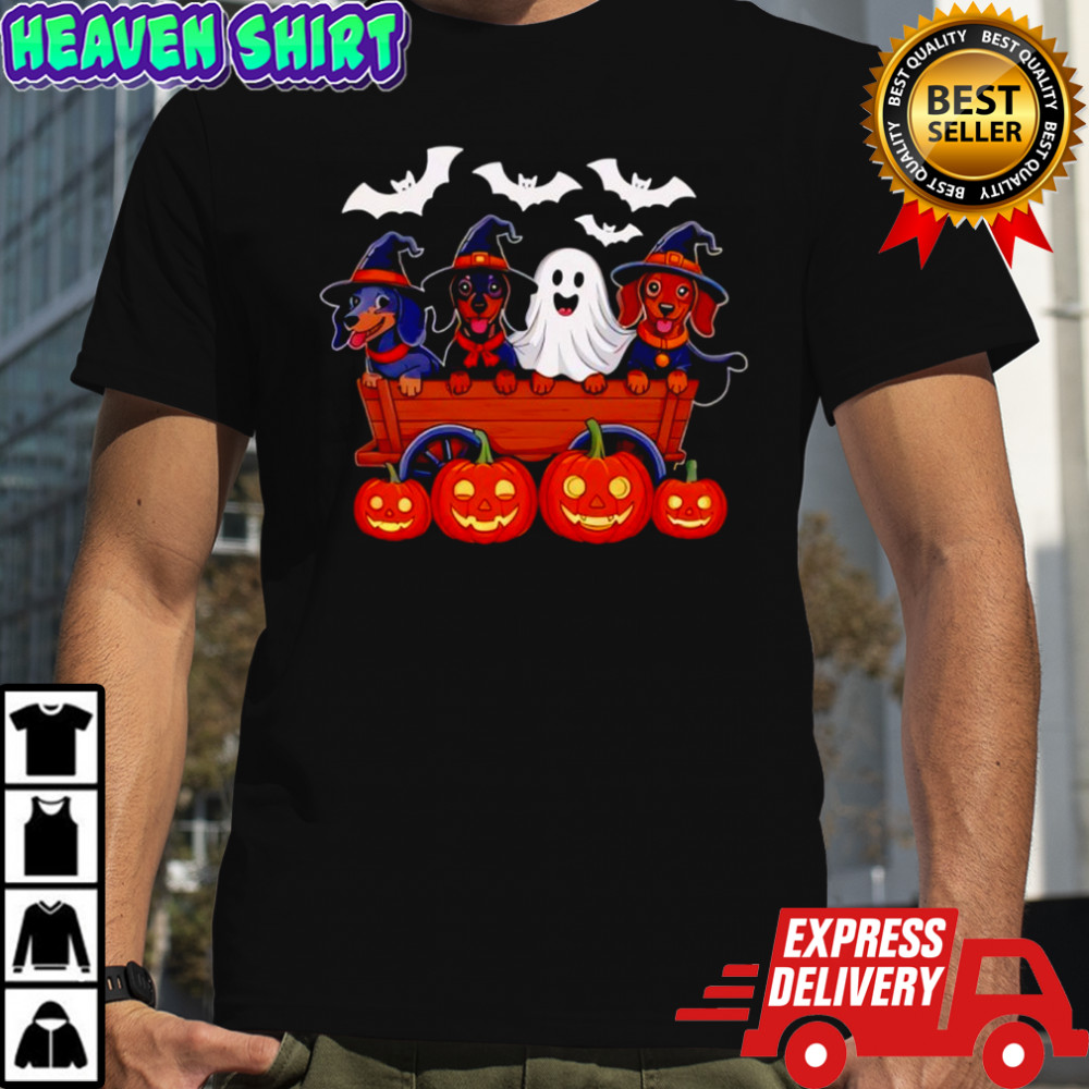 Dachshund Happy Halloweiner Halloween Dogs Lover shirt