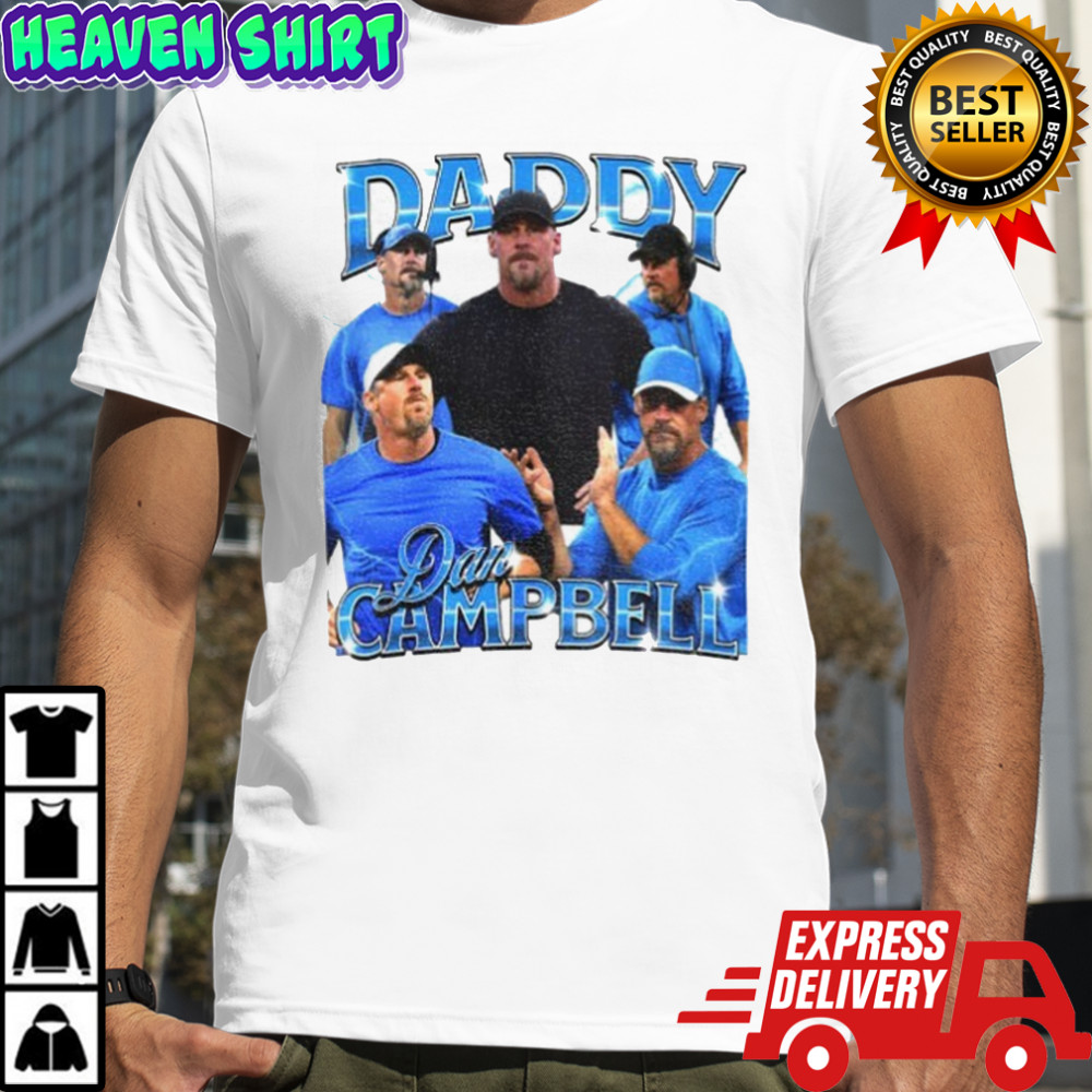 Daddy Dan Campbell Coach Detroit Lions vintage shirt