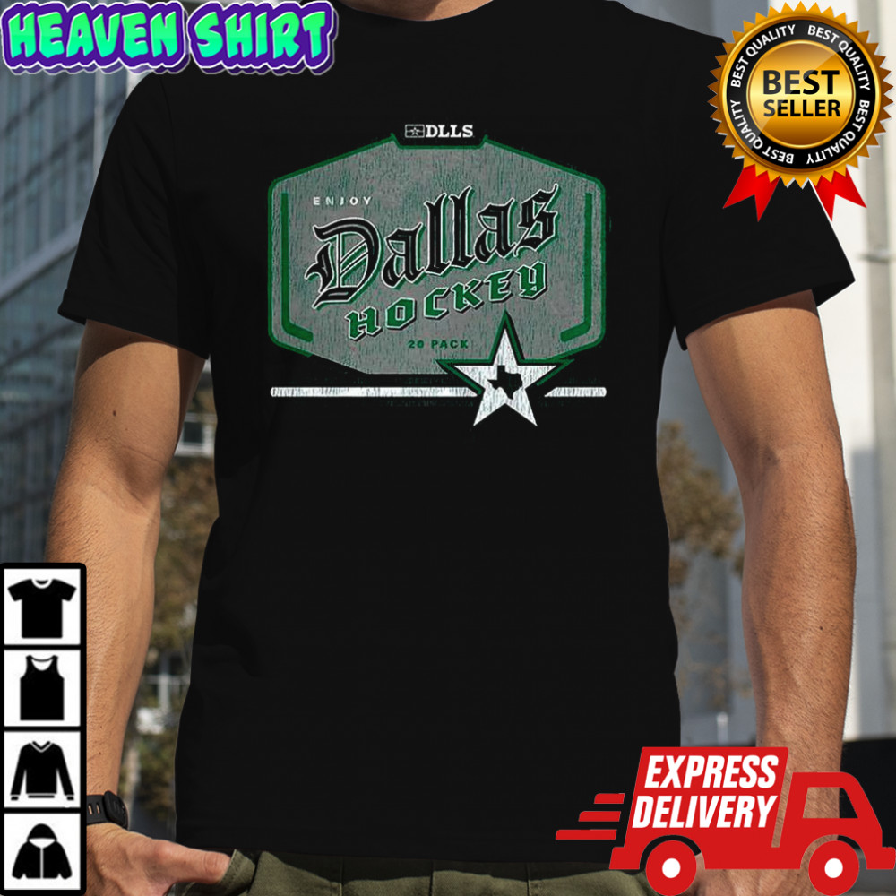 Dallas Stars DLLS Enjoy Hockey logo shirt
