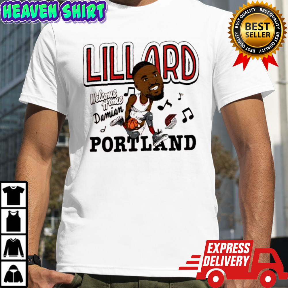 Damian Lillard Portland Trail Blazers welcome home Damian graphic shirt