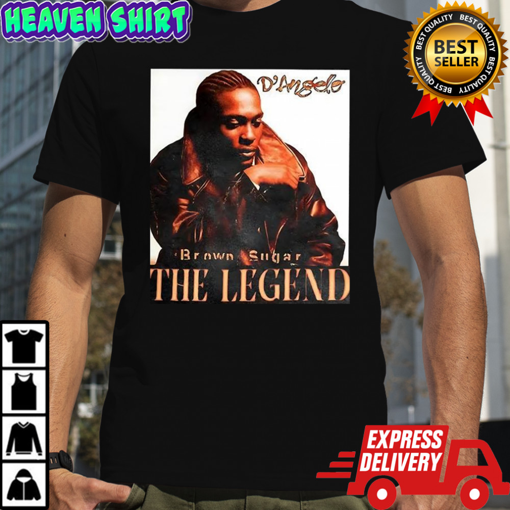 D’Angelo Brown Sugar R and B Legend music memorial retro shirt