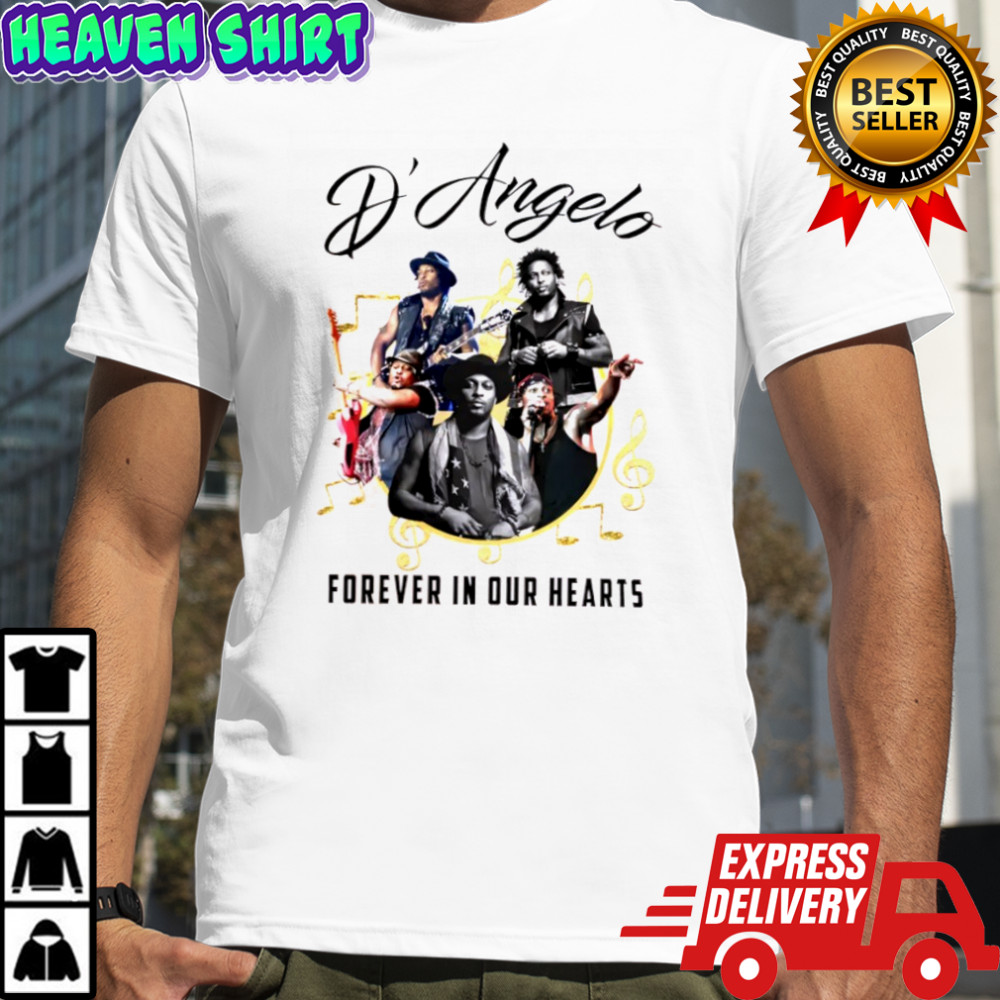 D’Angelo Forever In Our Hearts 2025 shirt