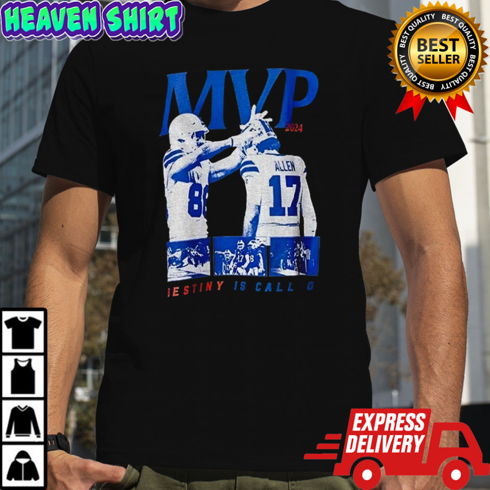 Dawson Knox and Josh Allen MVP Destiny Is Calling Buffalo Bills NFL Football shirt