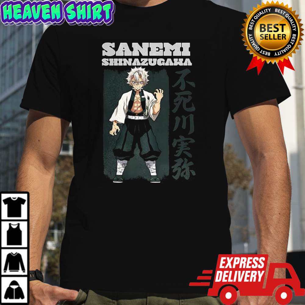 Demon Slayer Sanemi Shinazugawa shirt