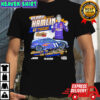 Denny Hamlin Checkered Flag Sports 2025 South Point 400 Race Winner shirt