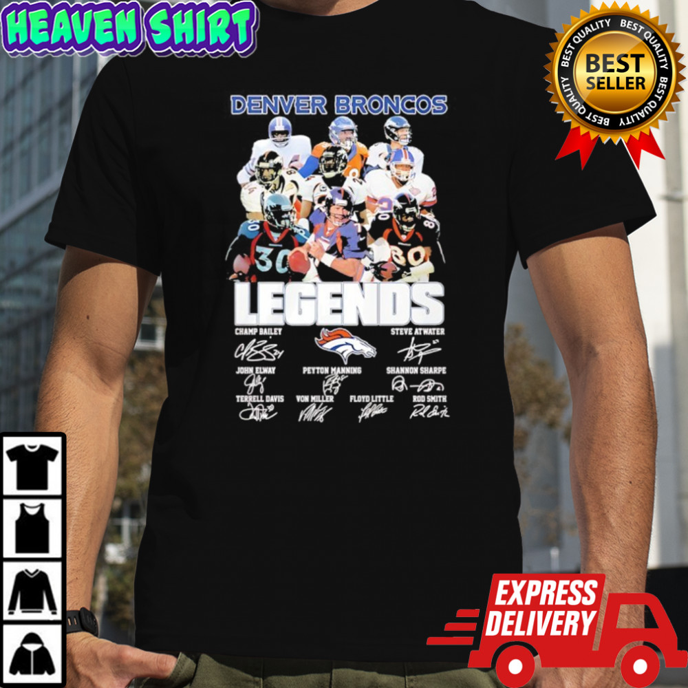 Denver Broncos’ Best legends Players of All Time signatures shirt